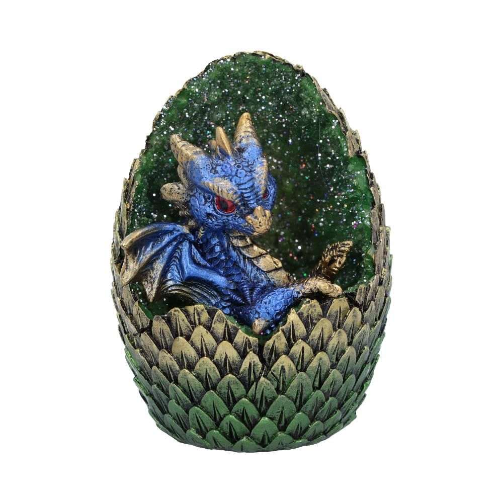 Nemesis Now - Geode Home (Blue) Figurine - Bleu/Vert